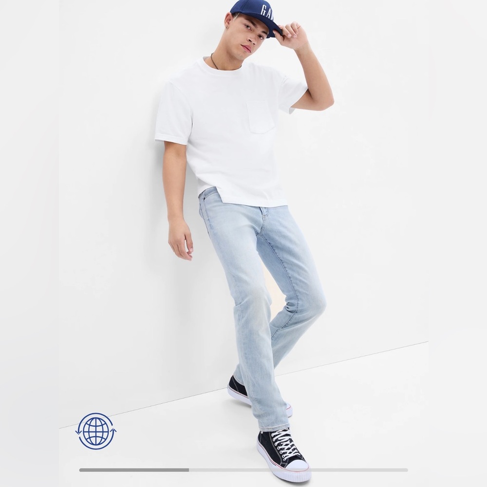 Gap Slim Fit Jeans with GapFlex - Bright Blue
